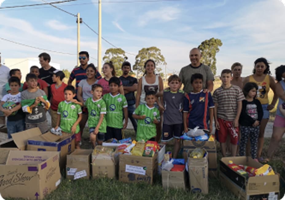 Soccer team in Tandil