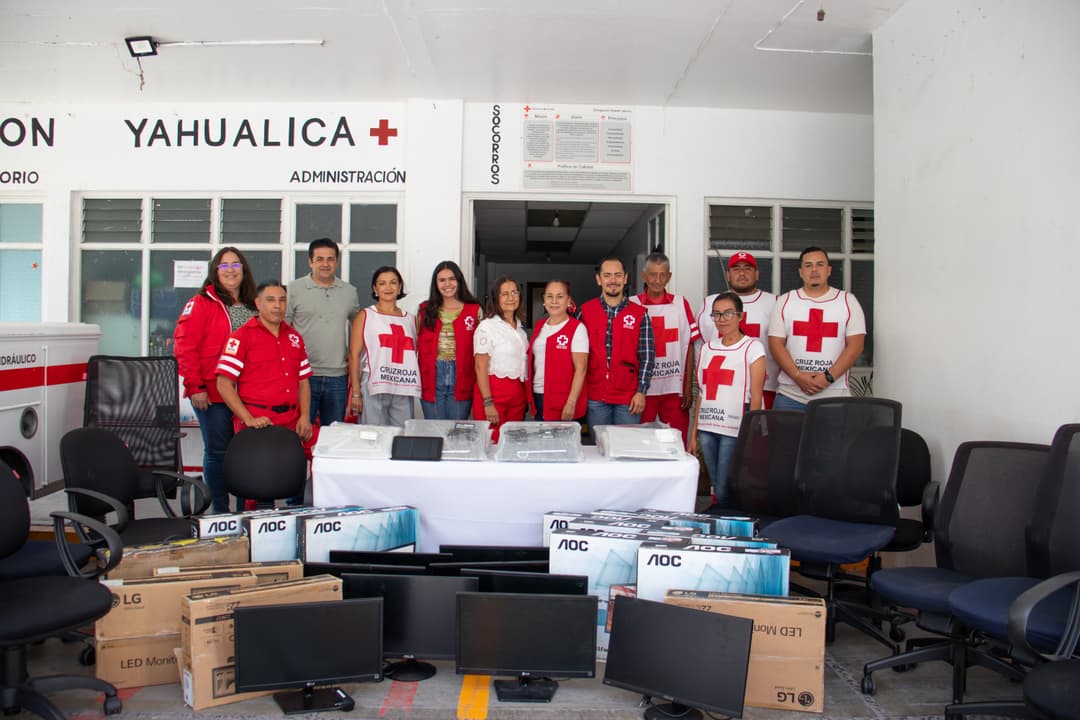 Cruz Roja en Yahualica
